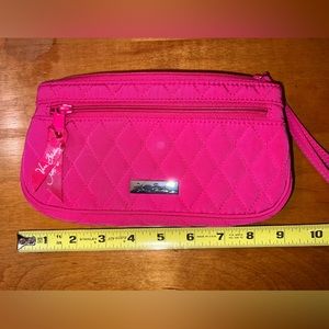Pink Vera Bradley Wristlet